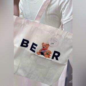 Beverly Hills Polo Club Bear Logo Tote Bag